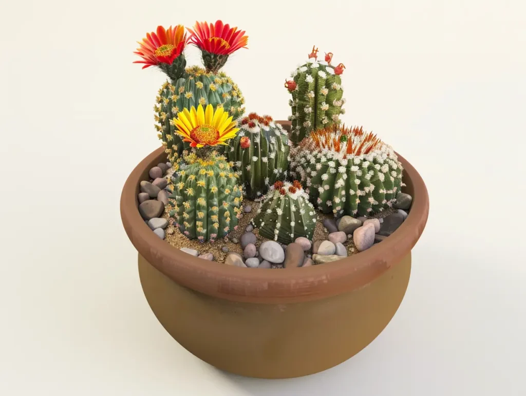 Kaktus im Blumentopf