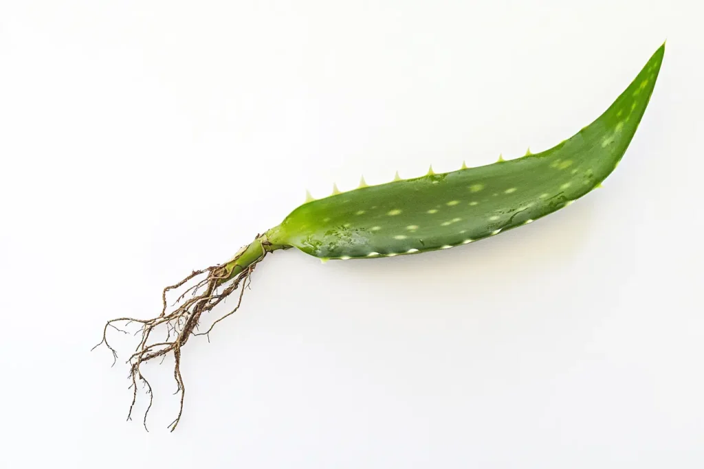 Aloe Vera Blattsteckling