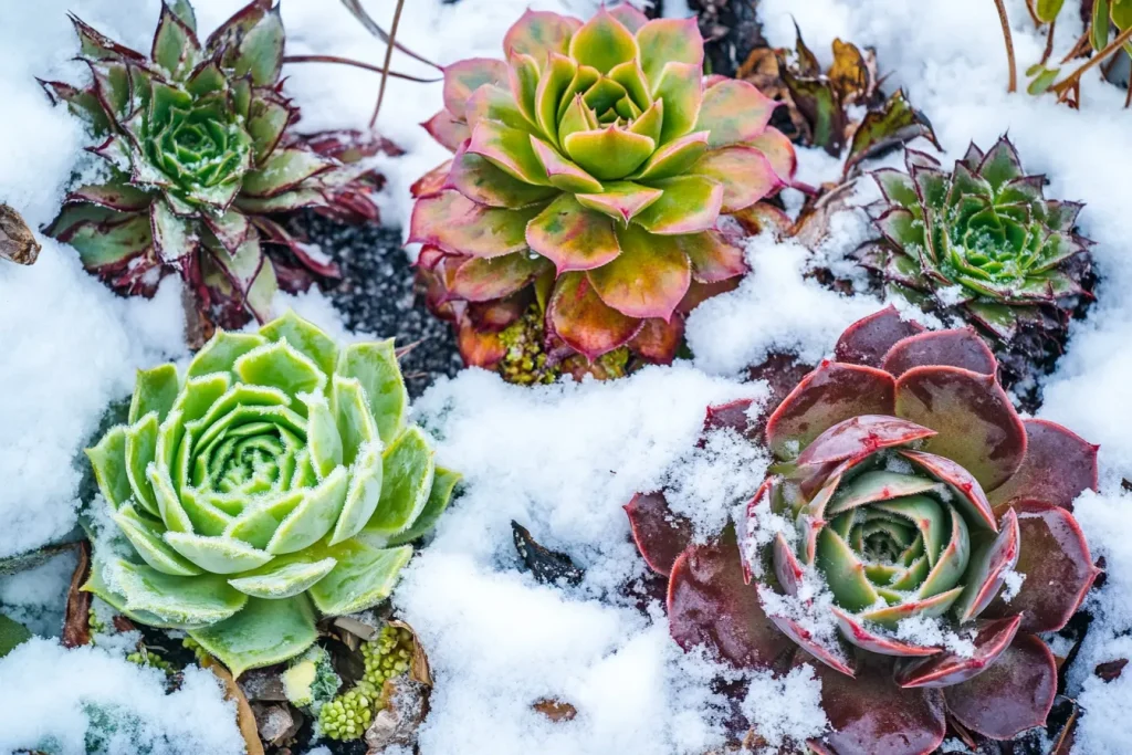 Sukkulenten überwintern