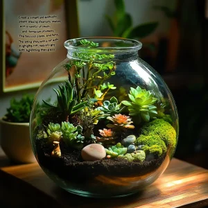 Sukkulenten Terrarium Inspiration