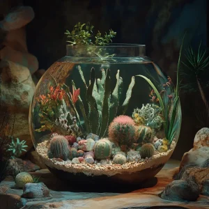 Sukkulenten Terrarium Inspiration