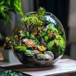 Sukkulenten Terrarium Inspiration