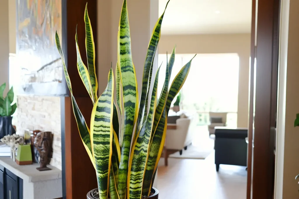 Sansevieria im Feng-Shui