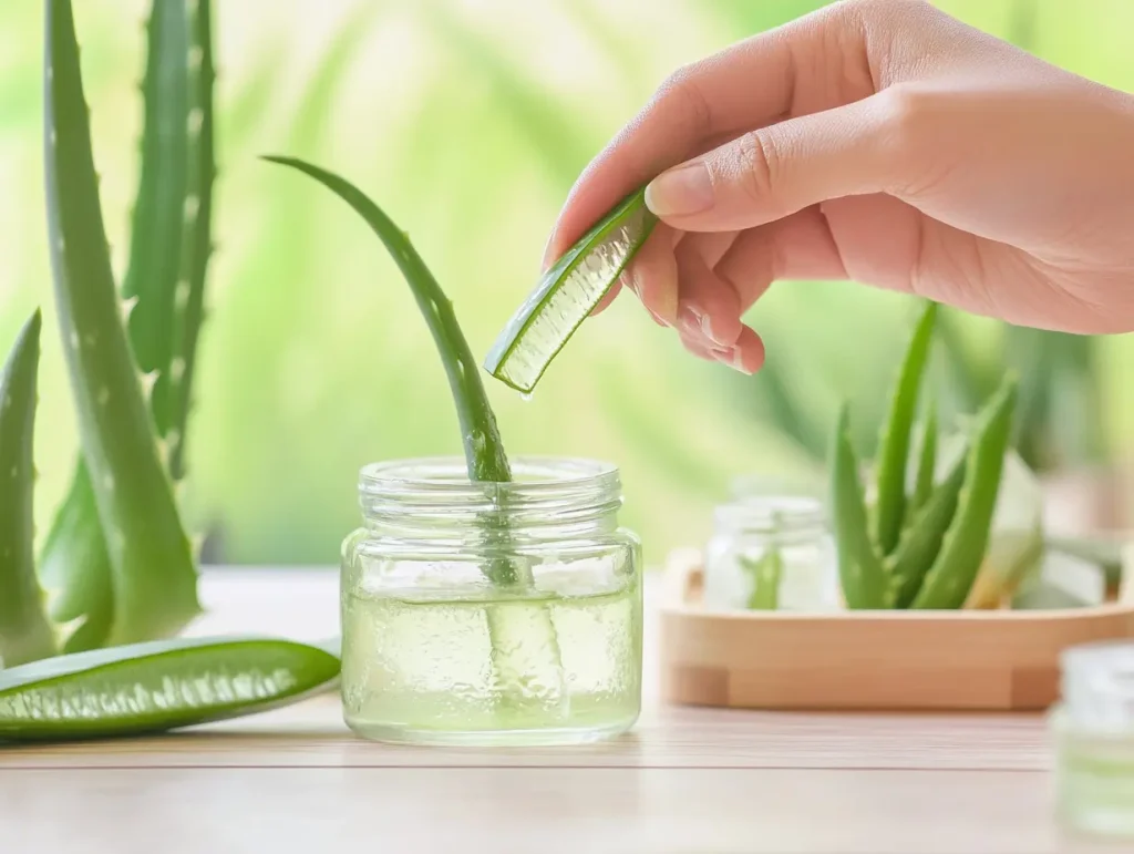 Aloe Vera Intimbereich